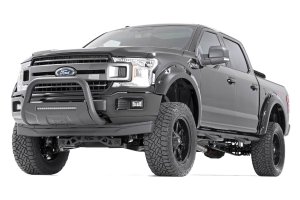 Ford F-150 Bull Bar - Front - Rough Country - LED - Black - '04-'23